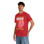 Sister got hope for a brother, custom graphic t-shirt, african american sisterhood designs, empowerment, black lives matter