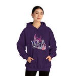 LOVE YOURSELF HOODIE Unisex Hooded Sweatshirt FAITH AND GOOD VIBES