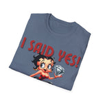 Engagement Shirt, Betty Boop, engagement customer,  wedding engag, unique engagement gift, Christmas engag, gifted engaged, engaging ring