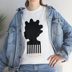 Soul Hair Bantu Knots Heavy Cotton Tee of Unisex Heavy Cotton Tee