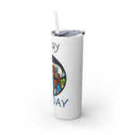 RV EVERYDAY FAMILY Skinny Tumbler with Straw, 20oz ACCESSORIES CULTURAL GIFTS