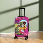 LIFE IS SHORT TRAVEL OFTEN Custom Luggage Cover Cultural Design ACCESSORIES