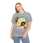 Ballon Girl, Graphic fun T-shirt, artistic shirt, custom design