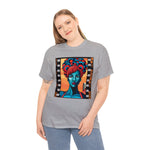 CINEMA WOMAN Cotton Tee of Unisex Heavy Cotton Tee GOOD VIBES