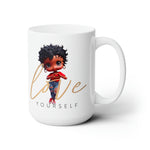 Betty Boop, Betty Boop Cup, Black Betty Boop, Love Self, Red Betty Boop, Coffee Cup, Betty Boop Gift, gift for girlfriend, Ceramic Mug