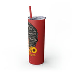 BLOOM Skinny Tumbler with Straw, 20oz  CULTURAL GIFTS AND ACCESSORIES