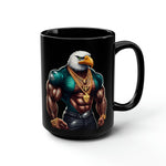 Philadelphia Eagles, Eagles cup, Eagles Fan, Eagles gift, Eagles Nation,  Black Mug, 15oz