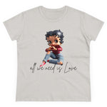 Betty Boop, All we need is Love, Betty Boop Shirt, Betty Boop Tshirt, Gift for her, Retro Betty Boop