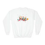 MELANIN POWER KIDS Crewneck Sweatshirt CULTURAL DESIGNS BACK TO SCHOOL WEAR