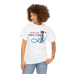 Personalized Shirt, Doctor Name Sign, Betty Boop, Red Betty Boop, Gift for Doctor, Doctor Shirt, Unique Doctor Gift, Fun Doctor Shirt