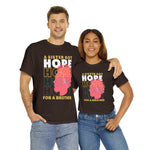 Sister got hope for a brother, custom graphic t-shirt, african american sisterhood designs, empowerment, black lives matter