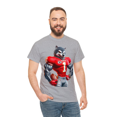 Kansas City Chiefs Muscled 01, Chiefs Fan, Chiefs Shirt, Chiefs game gear, Unisex Heavy Cotton Tee