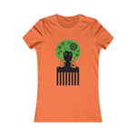 SISTERHOOD Lime Lace and Earrings Unisex Heavy Cotton Tee CULTURAL WEAR