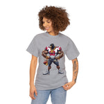 Atlanta Falcons Muscled 3 Unisex Heavy Cotton Tee