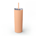 LOVE YOURSELF Skinny Tumbler with Straw, 20oz  CULTURAL GIFTS AND ACCESSORIES