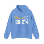 Class of DD214  Unisex Heavy  Hooded Sweatshirt