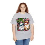 Cool Cats, custom graphic t-shirt, fun design, cute siamese cat shirts