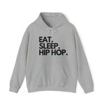 RETRO EAT SLEEP HIP HOP HOODIE Unisex Heavy  Hooded Sweatshirt GOOD  VIBES