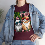 Cool Cats, custom graphic t-shirt, fun design, cute siamese cat shirts