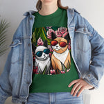 Cool Cats, custom graphic t-shirt, fun design, cute siamese cat shirts