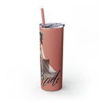 Betty Boop Tumbler, Reusable Cup, Betty Boop Cup, Engagement Gift, Gift for Engagement, Skinny Tumbler with Straw, 20oz