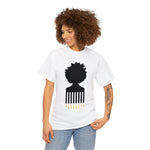 SOUL HAIR CURLY AFRO Cotton Tee of Unisex Heavy Cotton Tee CULTURAL WEAR