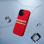 MELANIN LOVE RED CELL PHONE CASE Impact-Resistant Cases ACCESSORIES