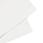 Personalized Wedding Napkins White Coined Napkins 003