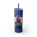 LOVE YOURSELF Skinny Tumbler with Straw, 20oz  CULTURAL GIFTS AND ACCESSORIES