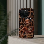 Betty Boop Leopard Cougar Print Magnetic Tough Cases, Boop Lover, Betty Lover, Betty Boop Gift, Boop Lover Gift