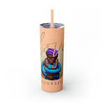 LOVE YOURSELF Skinny Tumbler with Straw, 20oz  CULTURAL GIFTS AND ACCESSORIES