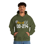 Class of DD214  Unisex Heavy  Hooded Sweatshirt