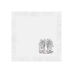 Customized Wedding Napkins White Napkins 001