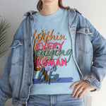 Behind Every Praying Woman, graphic faith t-shirt, custom shirts