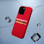 MELANIN LOVE RED CELL PHONE CASE Impact-Resistant Cases ACCESSORIES