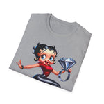 Betty Boop Shirt, Engagement Shirt, Bride to Be, wedding engagement, I said I do, wedding engag, diamond ring shirt