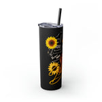 BLOOM Skinny Tumbler with Straw, 20oz  CULTURAL GIFTS AND ACCESSORIES