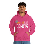 Class of DD214  Unisex Heavy  Hooded Sweatshirt