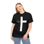 CROSS GRACE  Faith Based Unisex Cotton Tee FAITH AND GOOD VIBES