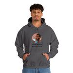 Adulting is Hard graphic hooded sweatshirt African American man cultural wear