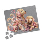 Golden Retriever, Golden Retriever Puppies, Puppy Puzzle, Dog Lover Gift, Gift for Her, Puzzle (110, 252, 520, 1014-piece)