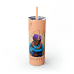 LOVE YOURSELF Skinny Tumbler with Straw, 20oz  CULTURAL GIFTS AND ACCESSORIES