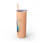 LOVE YOURSELF Skinny Tumbler with Straw, 20oz  CULTURAL GIFTS AND ACCESSORIES