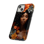 BEAUTIFUL BLACK WOMAN ORANGE Tough Cases ACCESSORIES