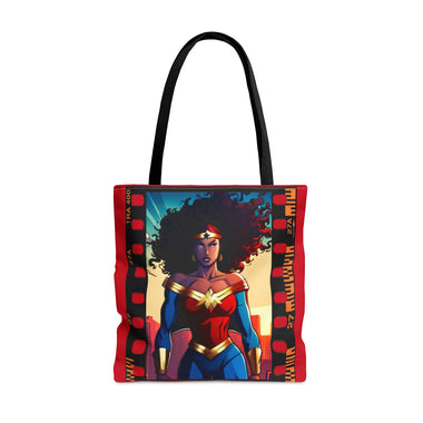 Wonder Woman, Super Woman, Shero, Black Wonder Woman, Unique Gift, Tote Bag