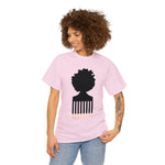 SOUL HAIR CURLY AFRO Cotton Tee of Unisex Heavy Cotton Tee CULTURAL WEAR