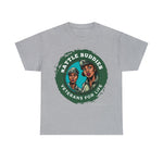 Battle Buddies graphic t-shirts for veterans, female veteran, military shirts, army, black veterans