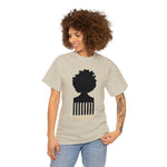 SOUL HAIR CURLY AFRO Cotton Tee of Unisex Heavy Cotton Tee CULTURAL WEAR