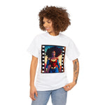 Black Wonder Woman, cool graphic t-shirt, vivid colors, african american designs, black t-shirts, custom graphics