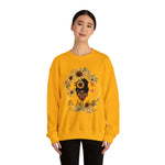 IT'S FALL Y'ALL Unisex HALLOWEEN Crewneck Sweatshirt GOOD VIBES SISTERHOOD